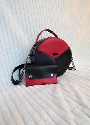 Изящный клатч + кошелечек в подарок "tati" handmade2 фото