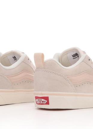 Женские кроссовки кеды vans old skool knu розовые