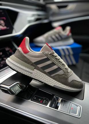 Мужские кроссовки adidas originals zx 500 commonwealht gray