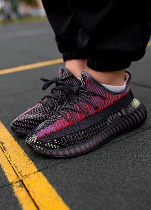 Adidas yeezy boost 350 v2 holiday (полный рефлектив)