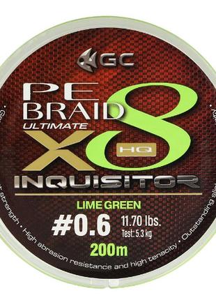 Шнур gc inquisitor 1.5 pe x8 200 м3 фото