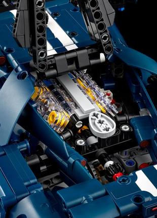 Лего технік lego techniс ford gt 2022 42154 (1466 деталей) brickslife6 фото