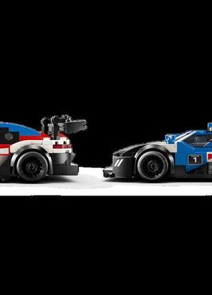 Lego speed champions автомобілі для перегонів bmw m4 gt3 і bmw m hybrid v8 769229 фото