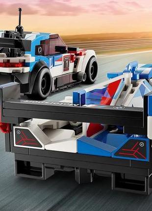 Lego speed champions автомобілі для перегонів bmw m4 gt3 і bmw m hybrid v8 769225 фото