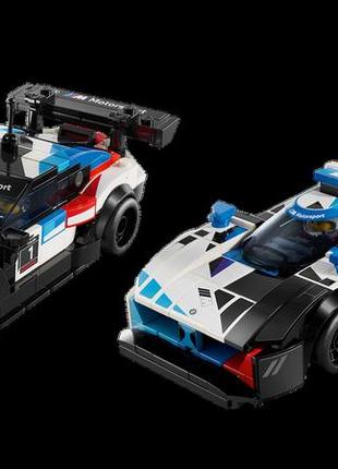 Lego speed champions автомобілі для перегонів bmw m4 gt3 і bmw m hybrid v8 769228 фото