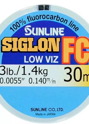 Флюорокарбон sunline sig-fc 30м 0.225мм 3.4кг