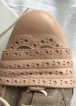 Кожаные туфли « оксфорды» bueno( оригинал).2 фото