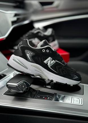 Чоловічі кросівки new balance 725 black silver white1 фото