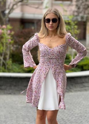 Ніжна сукня у квітковий принт - ідеальний варіант4 фото