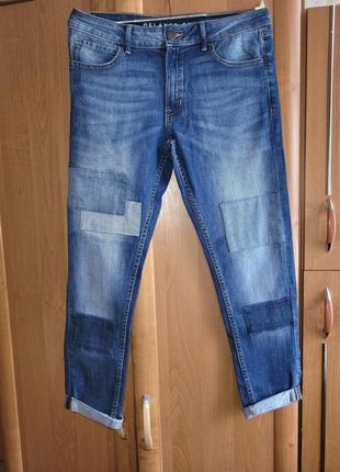 Женские коттоновые джинсы от m&amp;s p381 фото