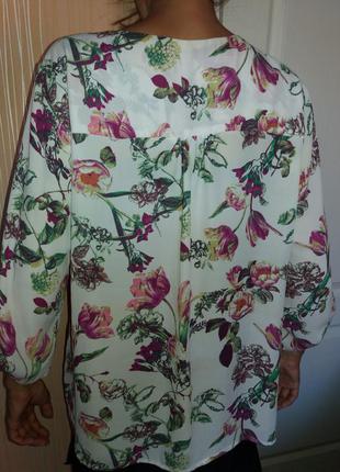 Супер блузка з квітковому принтом2 фото