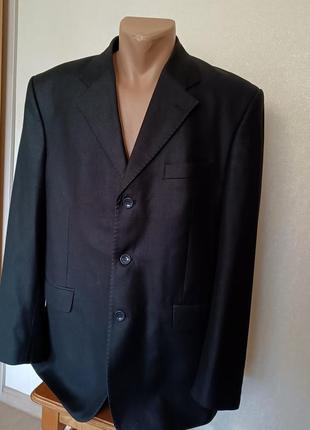 Мужской черный пиджак / блейзер paco romano1 фото
