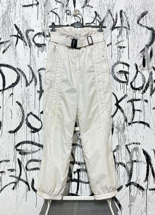 Вінтажні лижні штани ellesse, оригінал, 90s, з поясом, зручні, мякі, зимові, трекінгові1 фото