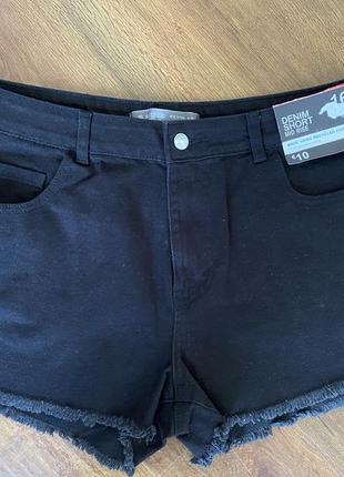Шорты : короткие : джинсовые