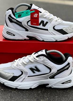 Кроссовки мужские new balance 530 серебристый белый6 фото