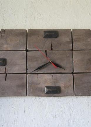 Брутальні годинник з дерева.3 фото