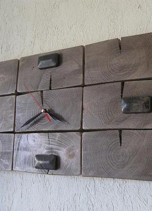 Брутальні годинник з дерева.2 фото