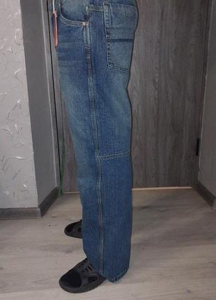 Новые мужские прямые джинсы/ плотные2 фото