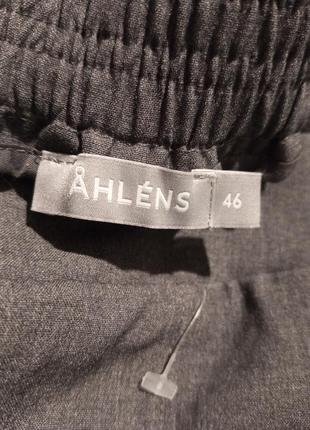 Стрейч,сірі,полегшені штани,висока посадка,великого розміру,,ahlens швеция8 фото