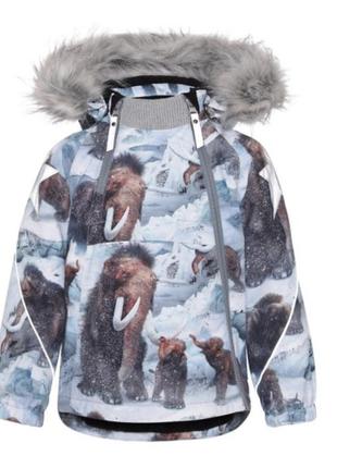 Термокуртка molo hopla fur mammoth