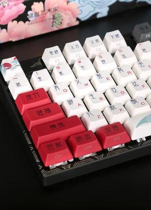 Varmilo beijing opera keycap set кейкапы,клавиши,кнопки вармило пекинская опера pbt3 фото