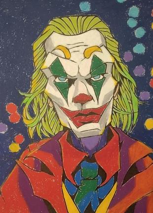 Картина маслом джокер