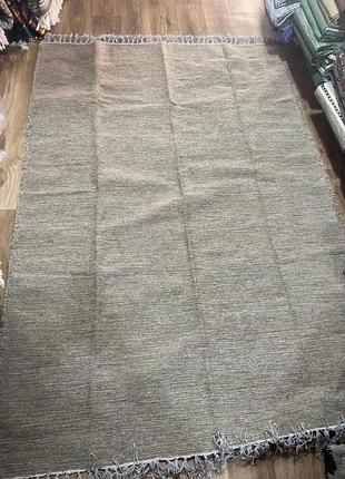 Стильний гуцульський килим ручної роботи розміром 200*140см. d-00272 фото