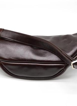 Брендовий напоясная сумка tarwa gx-3036-4lx з натуральної глянсової шкіри4 фото