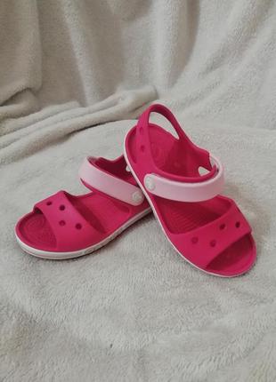 Босоножки crocs c 11, р. 26-27, стелька 17,5 см2 фото