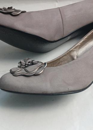Gabor классические туфли серого цвета10 фото