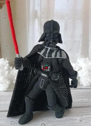 Каркасная игрушка ручной работы дарт вэйдэр (darth vader) сага star wars.