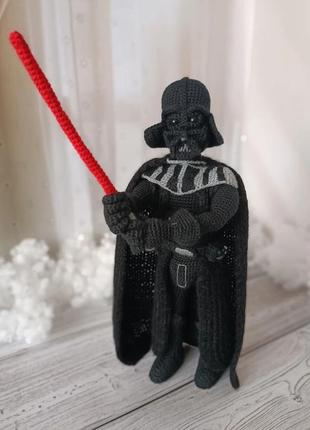 Каркасная игрушка ручной работы дарт вэйдэр (darth vader) сага star wars.3 фото