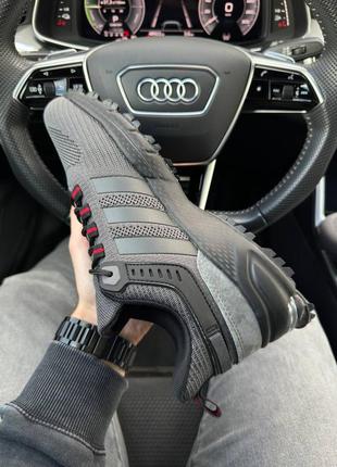 Мужские кроссовки adidas marathon gray black 41-43-44-457 фото