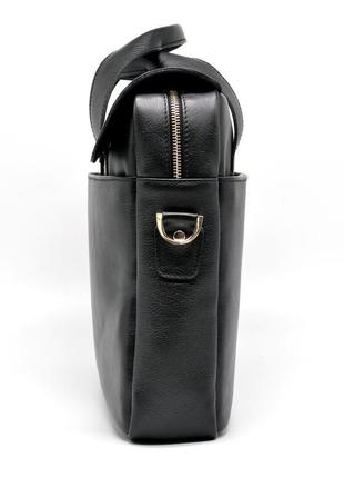 Крутая кожаная деловая сумка-порфель для ноутбука ta-1812-4lx от tarwa4 фото