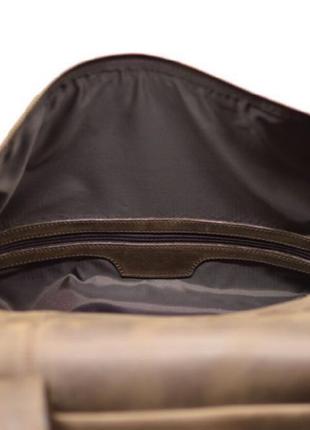 Дорожня сумка-бочонок з натуральної кінської шкіри rc-5564-4lx tarwa4 фото