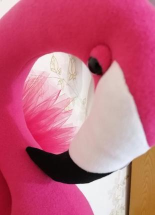 Розовый фламинго на стену.3 фото
