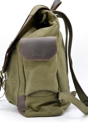 Городской рюкзак урбан в комбинации ткань+кожа tarwa rн-6680-4lx2 фото