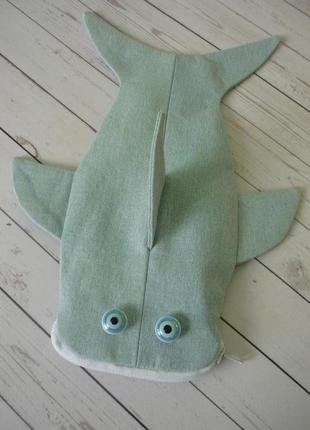 Текстильний пенал "акула"9 фото