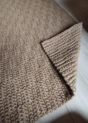 Двосторонній килим доріжка. джутовий килим. циновка. 2*1 м.