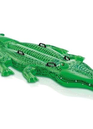 Надувной плотик "крокодил" 203х114 см