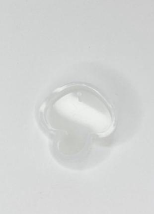 Форма для епоксидної смоли finding молд підвіска кулон гриб білий силікон 38 мм x 39 мм3 фото