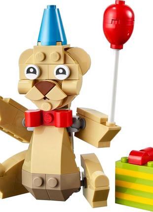 Lego® creator ведмедик до дня народження 305823 фото