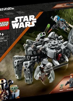 Lego star wars танк-павук 75361