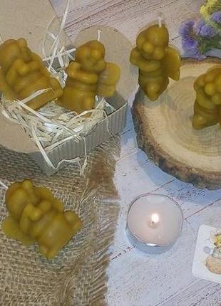 Милашки - бджілки від l' engard.медові свічки із приголомшливим ароматом свіжого меду1 фото