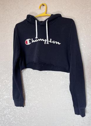 Укороченное худи champion