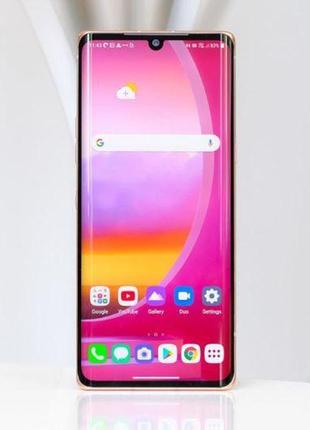 Смартфон lg velvet g9 (g900w) 2sim 6/128gb white, 6,7", 48+8+5/16 мп, 4300 mah, 12 міс.2 фото