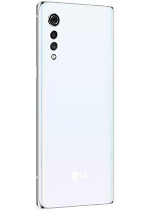 Смартфон lg velvet g9 (g900w) 2sim 6/128gb white, 6,7", 48+8+5/16 мп, 4300 mah, 12 міс.7 фото