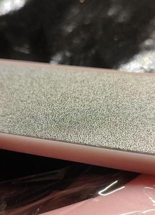 Лазерная пилка для ног 23х4 см, терка для пяток и педикюра белая двухсторонняя (терка...