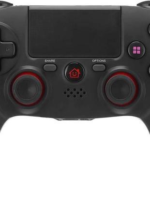 Беспроводной контроллер powerextra для p4, геймпад bluetooth dualshock 4 3d-сенсора с шестиосевой вибрацией