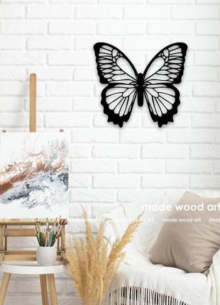 Дерев'яна картина-панно "butterfly"6 фото